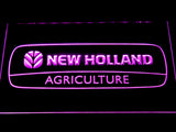 New Holland Agriculture LED Neon Sign USB - Purple - TheLedHeroes