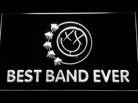 Blink 182 Best Band Ever LED Neon Sign Electrical - White - TheLedHeroes