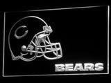 Chicago Bears (3) LED Neon Sign USB - White - TheLedHeroes