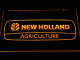 New Holland Agriculture LED Neon Sign USB - Yellow - TheLedHeroes
