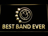Blink 182 Best Band Ever LED Neon Sign USB - Yellow - TheLedHeroes