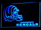 Cincinnati Bengals (3) LED Neon Sign USB - Blue - TheLedHeroes