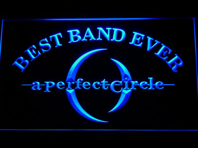 A Perfect Circle Best Band Ever LED Neon Sign USB - Blue - TheLedHeroes