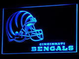 Cincinnati Bengals (3) LED Neon Sign Electrical - Blue - TheLedHeroes