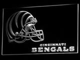 Cincinnati Bengals (3) LED Neon Sign USB - White - TheLedHeroes