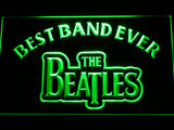 FREE The Beatles Best Band Ever LED Sign - Green - TheLedHeroes