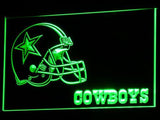 Dallas Cowboys (4) LED Neon Sign Electrical - Green - TheLedHeroes
