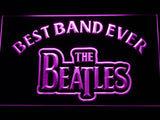 The Beatles Best Band Ever LED Neon Sign USB - Purple - TheLedHeroes