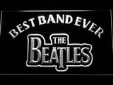 The Beatles Best Band Ever LED Neon Sign USB - White - TheLedHeroes