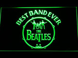 The Beatles Best Band Ever (2) LED Neon Sign Electrical - Green - TheLedHeroes