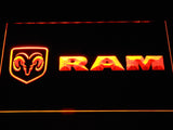 FREE Dodge RAM LED Sign - Orange - TheLedHeroes
