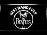 The Beatles Best Band Ever (2) LED Neon Sign USB - White - TheLedHeroes