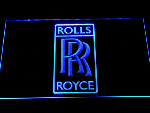 Rolls Royce LED Neon Sign Electrical - Blue - TheLedHeroes