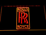 FREE Rolls Royce LED Sign - Orange - TheLedHeroes