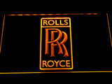 FREE Rolls Royce LED Sign - Yellow - TheLedHeroes