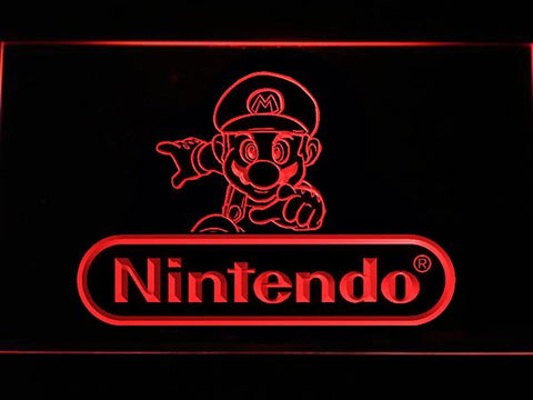 Nintendo Mario 3 LED Neon Sign USB - Red - TheLedHeroes