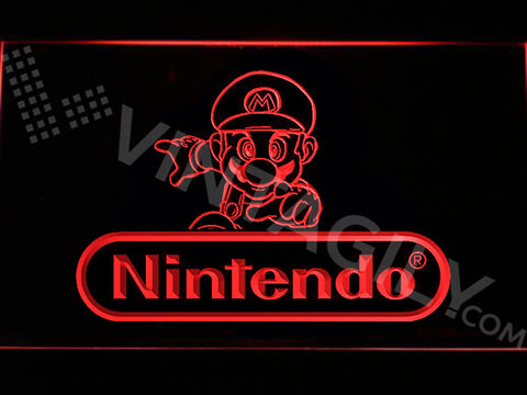 Nintendo Mario 3 LED Sign - Red - TheLedHeroes