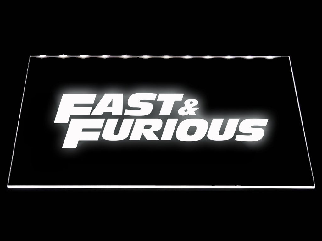 Fast and Furious LED Neon Sign Electrical - White - TheLedHeroes