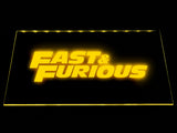 Fast and Furious LED Neon Sign Electrical - Yellow - TheLedHeroes