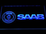 Saab (3) LED Neon Sign USB - Blue - TheLedHeroes
