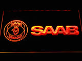 Saab (3) LED Neon Sign Electrical - Orange - TheLedHeroes