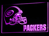 Green Bay Packers (2) LED Sign - Purple - TheLedHeroes