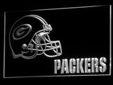 Green Bay Packers (2) LED Neon Sign Electrical - White - TheLedHeroes