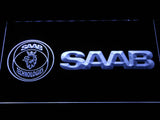 Saab (3) LED Neon Sign Electrical - White - TheLedHeroes