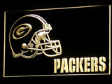 FREE Green Bay Packers (2) LED Sign - Yellow - TheLedHeroes