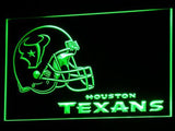 Houston Texans (2) LED Neon Sign USB - Green - TheLedHeroes