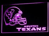 Houston Texans (2) LED Neon Sign Electrical - Purple - TheLedHeroes