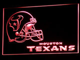 Houston Texans (2) LED Neon Sign USB - Red - TheLedHeroes