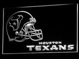 Houston Texans (2) LED Neon Sign USB - White - TheLedHeroes