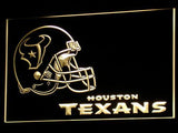 Houston Texans (2) LED Neon Sign Electrical - Yellow - TheLedHeroes
