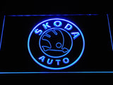 Skoda LED Neon Sign Electrical - Blue - TheLedHeroes