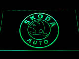 Skoda LED Neon Sign USB - Green - TheLedHeroes