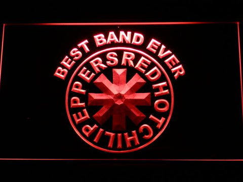 Red Hot Chili Peppers Best Band Ever LED Neon Sign Electrical - Red - TheLedHeroes