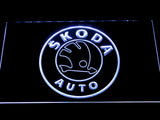 FREE Skoda LED Sign - White - TheLedHeroes