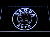 Skoda LED Neon Sign Electrical - White - TheLedHeroes