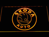 Skoda LED Neon Sign USB - Yellow - TheLedHeroes