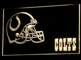 Indianapolis Colts (4) LED Sign - Yellow - TheLedHeroes