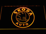 FREE Skoda LED Sign - Yellow - TheLedHeroes