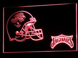 Jacksonville Jaguars (2) LED Neon Sign USB - Red - TheLedHeroes
