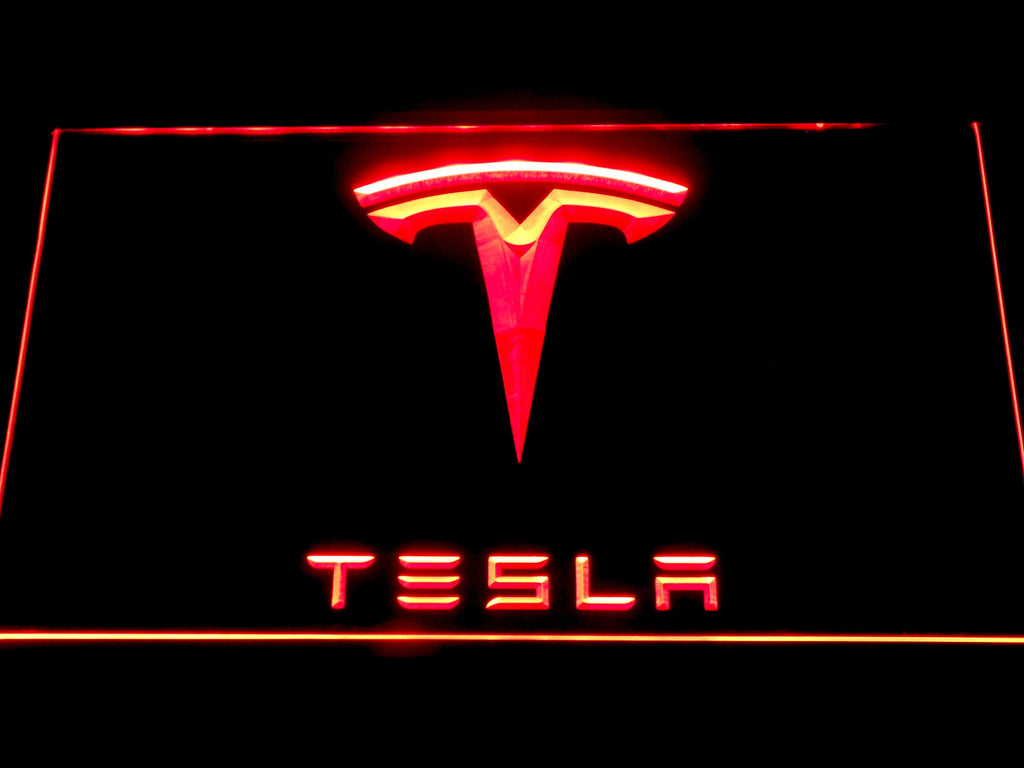Tesla LED Neon Sign USB - Red - TheLedHeroes