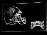 Jacksonville Jaguars (2) LED Neon Sign USB - White - TheLedHeroes