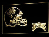 Jacksonville Jaguars (2) LED Neon Sign USB - Yellow - TheLedHeroes