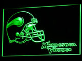 Minnesota Vikings (2) LED Sign - Green - TheLedHeroes