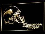 Minnesota Vikings (2) LED Neon Sign Electrical - Yellow - TheLedHeroes