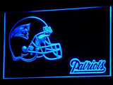 New England Patriots (2) LED Neon Sign USB - Blue - TheLedHeroes
