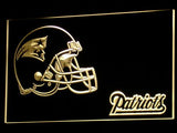 FREE New England Patriots (2) LED Sign - Yellow - TheLedHeroes